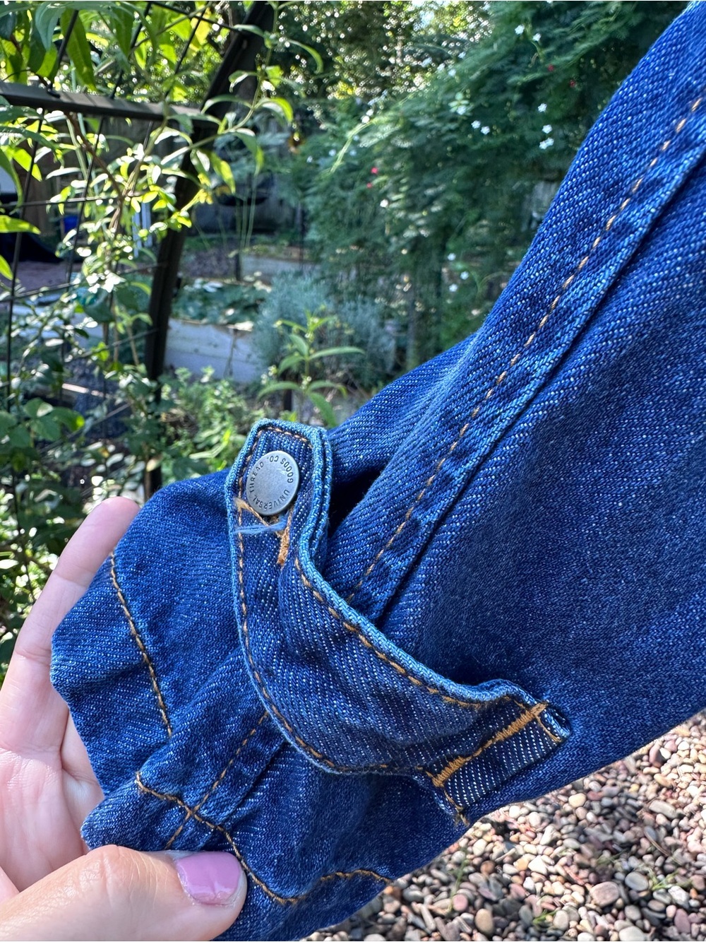 Universal Thread Denim Coat - Picture 6 of 10